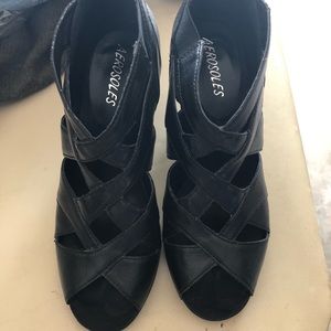Black Aerosoles Heels